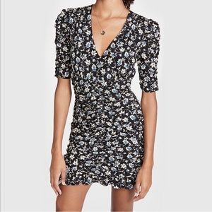 Veronica Beard Josephine Dress Black Multi